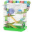 Gaiola para hamsters, ratos e pequenos roedores com túnel, comedouro, roda e brinquedo, verde. 2