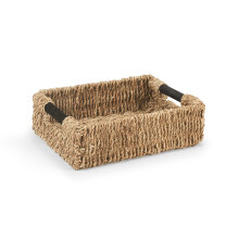 Woodluv Storage Baskets, Storage Baskets for Shelves, Nesting Storage Box Organiser | Shelf Hamper Organiser for Bathroom, Bedroom