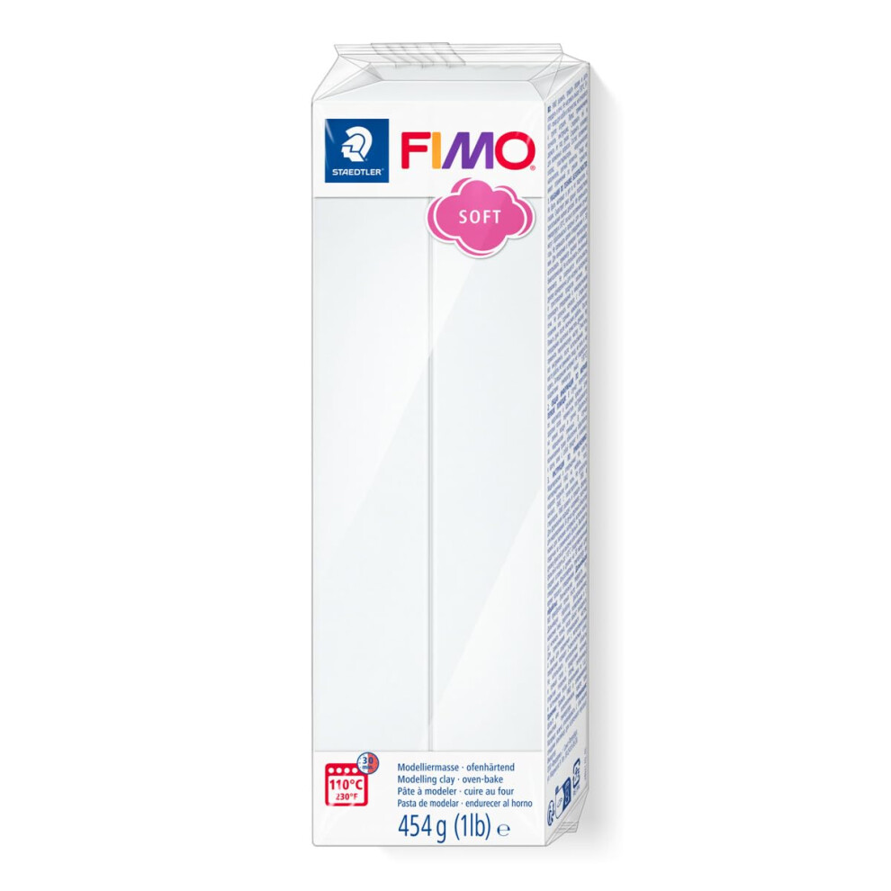 Staedtler 8021-0 Fimo Soft Oven-Hardening Polymer Modelling Clay
