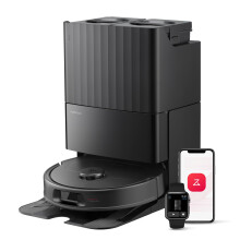 roborock Qrevo Series Robot Vacuum Cleaner with Mop, 10,000Pa Suction, Upgraded from Qrevo S, Dual Anti-Tangle Brushes, Smart Obstacle Avoidance, Auto