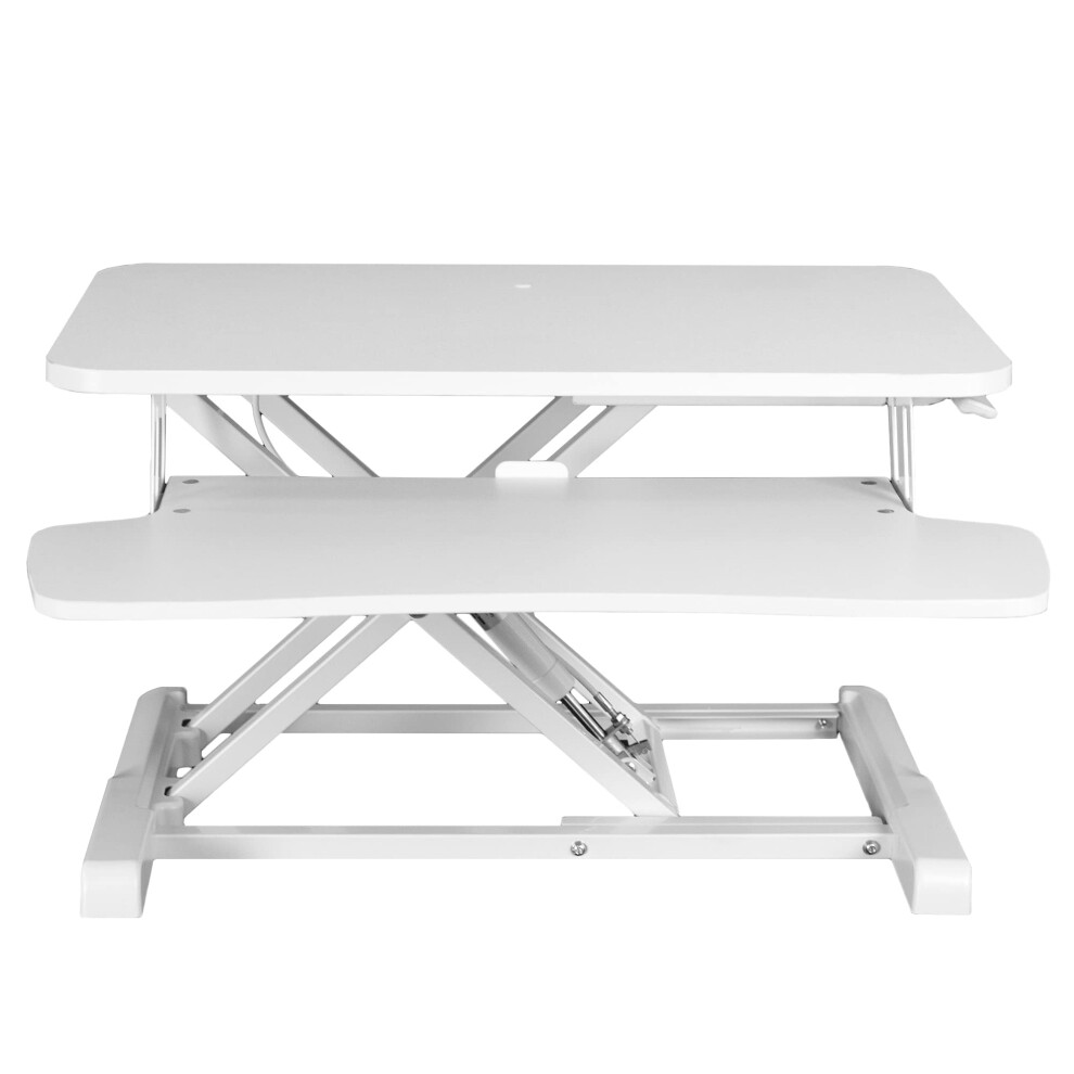 Vivo Desk Converter K Series Height Adjustable Sit To Stand Riser Dual Moni