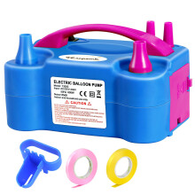 FLSEPAMB Electric Balloon Pump UK600W Portable Balloon Pump Electric With 2