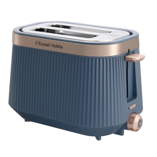 Russell Hobbs Russell Hobbs Toaster 2 Slice Brontë Navy Lift  Look Variable Browning Con