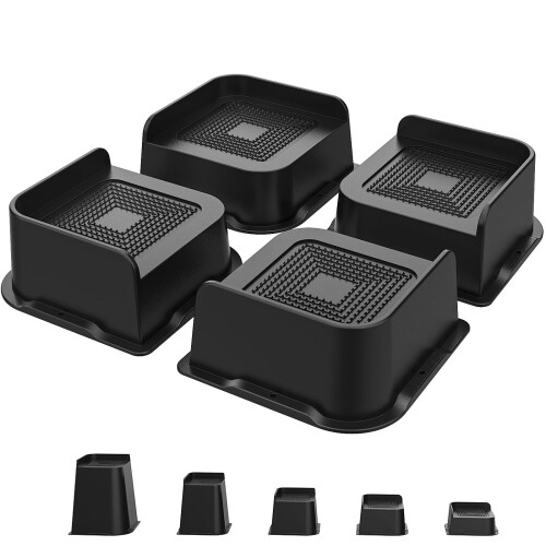 USION Bed Risers 2 inch - 3 inch - 4 inch