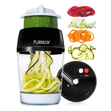4in1 Manual Spiral Vegetable Cutter Zoodle Maker Spaghetti Cutter for Zucc