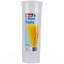 Décor Tellfresh Spaghetti Storage Jar Tall Airtight Container Holds 2 Pac