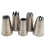 Tumtanm Piping Tips Large Cake Decorating Tools 5 Pack Cake Piping Nozzles 1