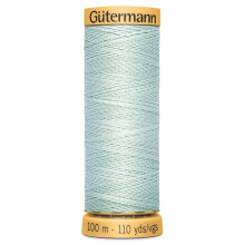 100 Natural Cotton Thread by Gutermann for Sewing and Quilting 100m Spools