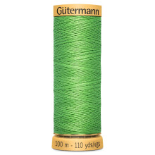 100 Natural Cotton Thread by Gutermann for Sewing and Quilting 100m Spools