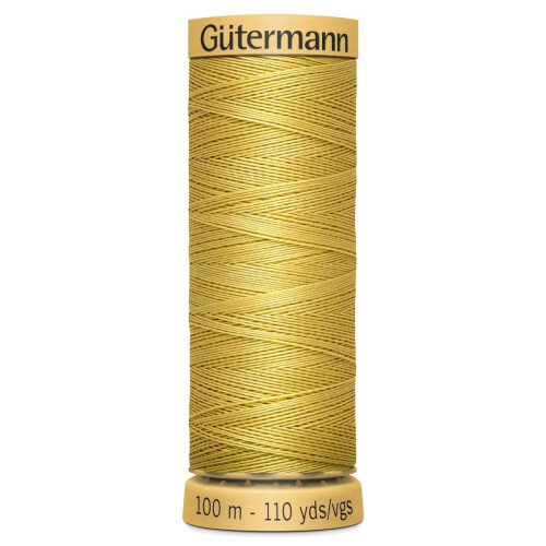 Gütermann 100 Natural Cotton Thread by Gutermann for Sewing and Quilting  100m Spools