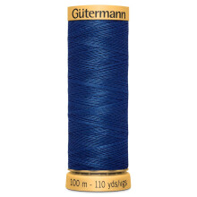 100 Natural Cotton Thread by Gutermann for Sewing and Quilting 100m Spools