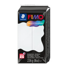 STAEDTLER Polymer Modelling Clay FIMO Professional Oven Bake Clay White