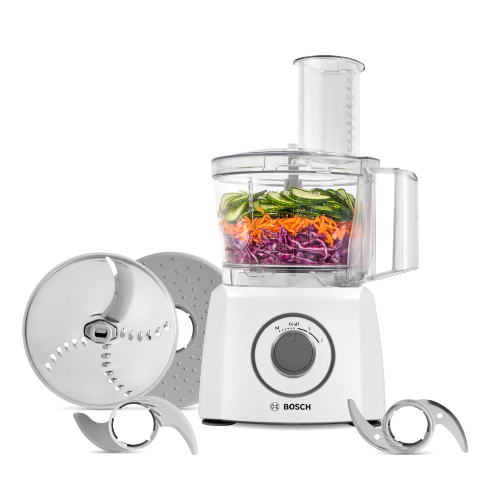 Bosch Multitalent 3 Mcm3100wgb Compact 700 W Food Processor White