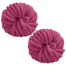 Chunky Wool Yarn 250g 2 MultiColored Knitting Yarn for Crochet 2cm Soft K