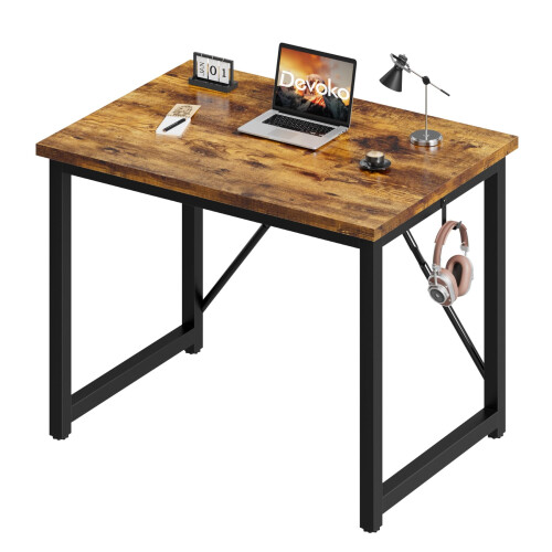 Devoko Desk Home Office desk Study Writing Computer Desks Laptop Table for