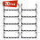 HOUSE DAY Space Saving Hangers 20 Pack, Black Magic Hanger Hooks 1