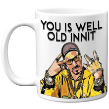 Stuff4 Funny Ali G Birthday Mug for Men Women Well Old Innit Rude Birthda
