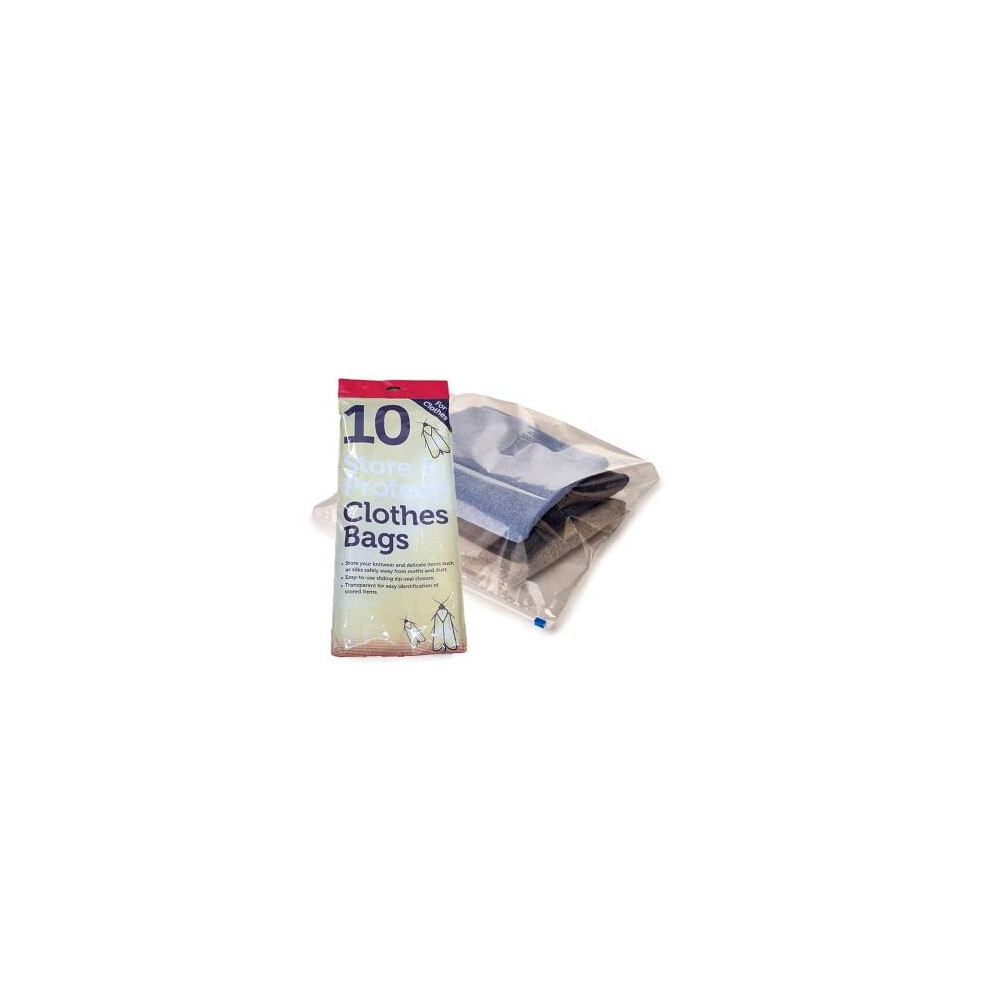 Lakeland 10 Store & Protect Zip Seal Clothes Storage Bags