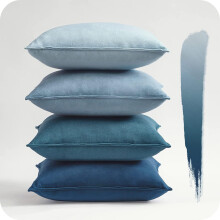 Topfinel Brown Cushion Covers 45cm x 45cm Summer Sofa Bed Colorful Cushions