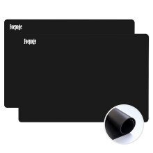 2 Pack Extra Thick 2MM Silicone Mat for Worktops, 60 40 cm Kitchen Worktop Protector, Non-Stick Heat Resistant Countertop Mat, Large Heatproof Mat,