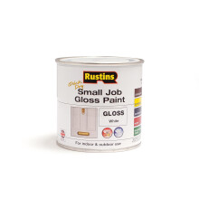 RUSTINS Small Job Gloss Paint White 250ml
