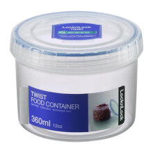 LocknLock Round 360ml Food Storage Containers with Lids Airtight Watertig