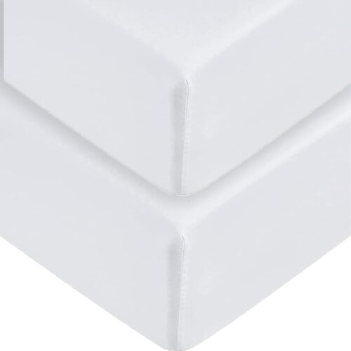 DTEX HOMES 2 x 800 Thread Count  Extra Deep Fitted Sheet 40 cm 16 Inch  100