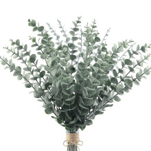 Leixi Artificial Eucalyptus Stems Faux Eucalyptus Leaves Stems Fake Eucalyp