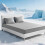 Tokokimo Double Cooling Bed Sheets 35cm Deep Pocket  Microfiber Grey Double 1