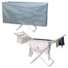 Status Laundry Drying Bundle 220W Heated Winged Clothes Airer with 20 Rails