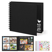 DazSpirit Scrapbook Photo Album 6inch Personalized Photo Book DIY Memory Al
