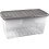 Strata Strata 5 x 80 Litres Curve Plastic Stackable Storage Box & Lid with 1