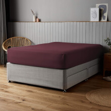 Silentnight Supersoft Natural Fitted Sheet Cosy Comfortable Delicate Touc