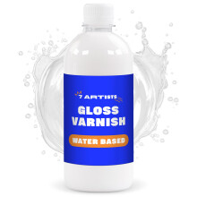 Acrylic Varnish Gloss 500 ml – Varnish for Acrylic Painting Craft Fast Dr