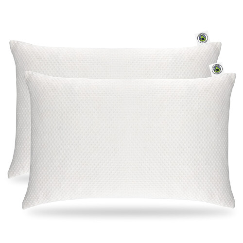 Martian Made Bamboo Pillow Protectors - Waterproof TPU - Zipped