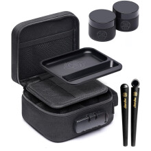 Stash Bros Smell Proof Bag with Magnetic Rolling Tray Smell Proof Containe