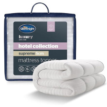 Silentnight Hotel Collection Mattress Topper Single Bed Luxury Soft Silky