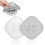Sandphyrre 2 Pcs Silicone Drain Protector with Suction Cup Shower Drain Cov 1