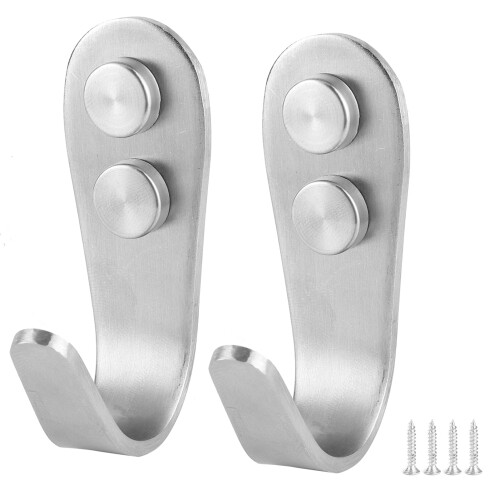 2 Pack Stainless Steel Utility Hooks 2