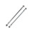 1 Pair 295mm 8mm Steering Tie Rod Kit 2
