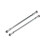 1 Pair 295mm 8mm Steering Tie Rod Kit 9
