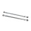 1 Pair 295mm 8mm Steering Tie Rod Kit 12