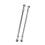 1 Pair 295mm 8mm Steering Tie Rod Kit 19