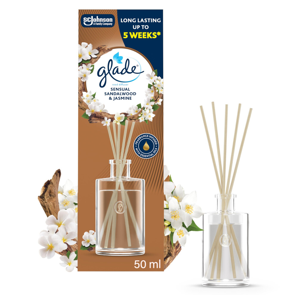 Glade Reed Diffuser Home Fragrance Infused With Essential Oils Room Air Fre