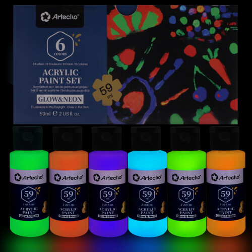 Artecho Acrylic Paint Set for Art Painting - Decorate