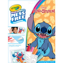 CRAYOLA Color Wonder - Lilo & Stitch Colouring Mess-Free Book (Include