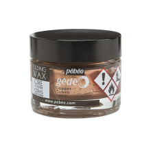 Pébéo Gilding Wax Gedeo Ideal for All Surfaces Copper Colour 30ml 766499