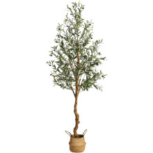 Aptliton 6FT Artificial Olive Tree 180cm Large Tall Fake Plants Artificial
