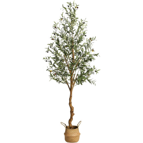 Aptliton 6FT Artificial Olive Tree 180cm Large Tall Fake Plants Artificial
