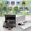 7 In1 Multifunctional Card Reader Storage Box USB2.0 TF  Card Memory Card Case Micro-Type C Adapter Card Storage Box B 4